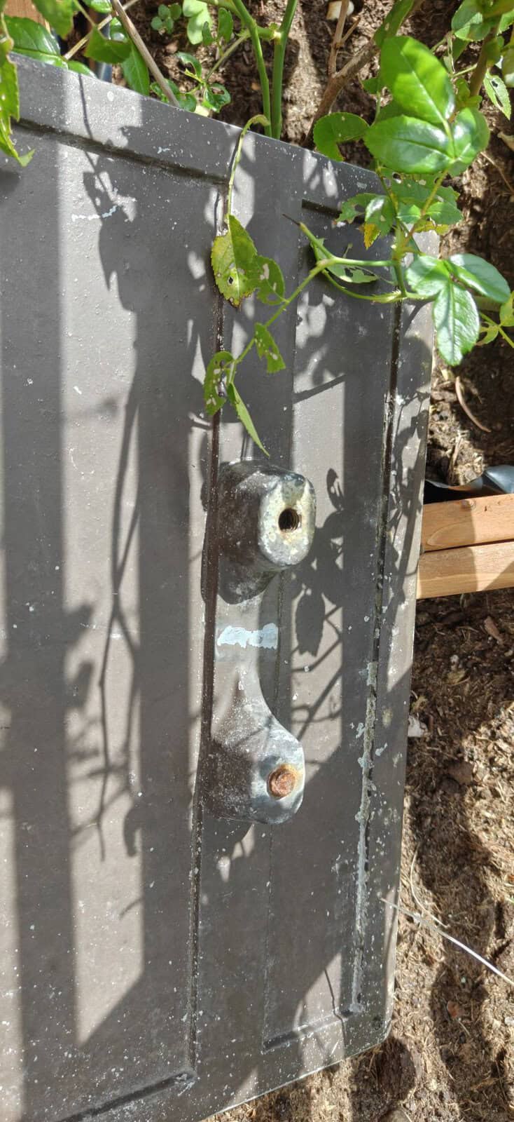 Adgangstavle (skilt) for en privat sko